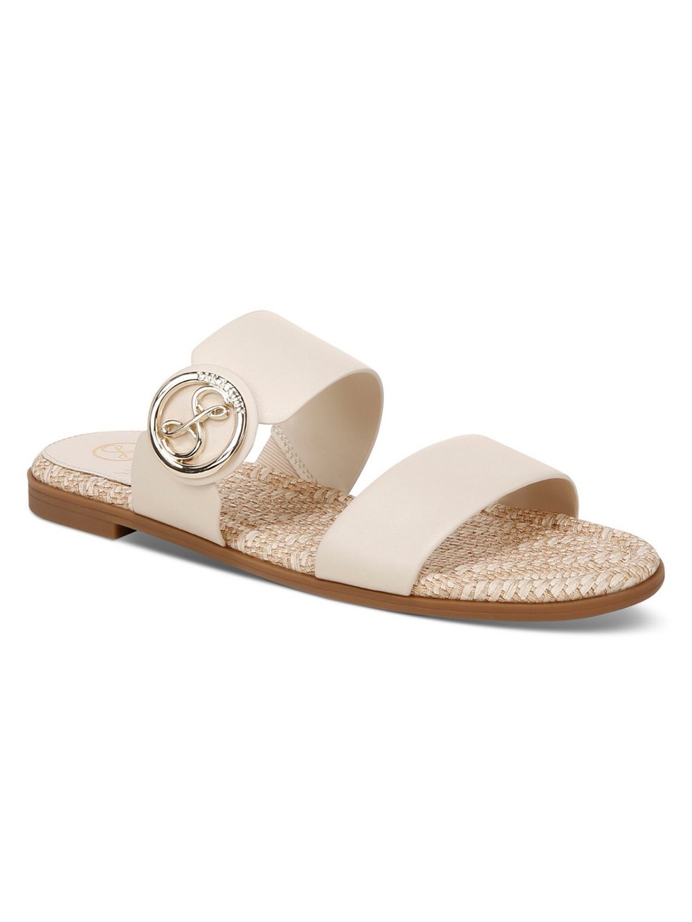 Sam and Libby Women's Tamora Double Band Slide Flat Sandals size 8 NEW